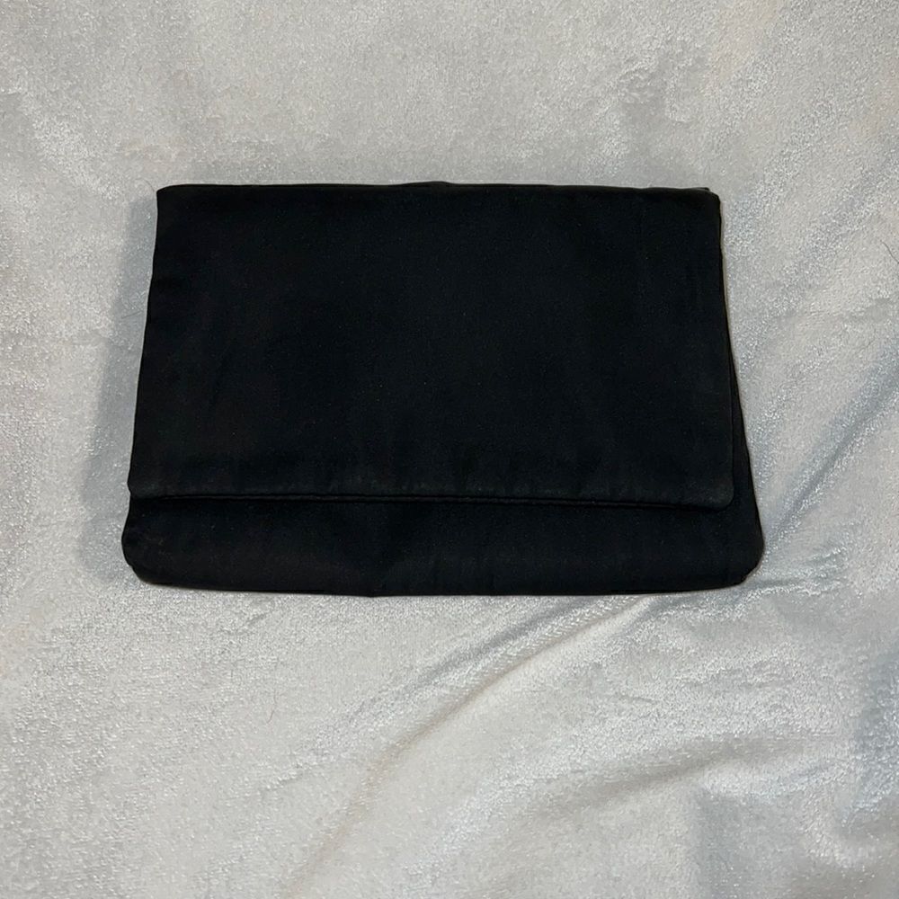 Vintage black HL USA clutch
